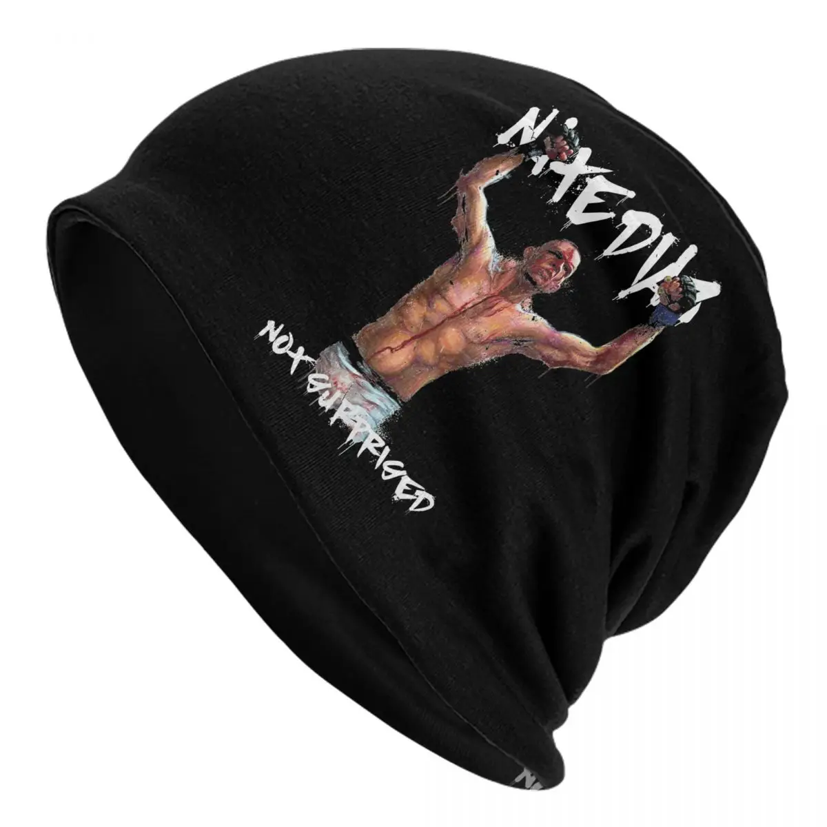 

Boxing MMA Jiu Jitsu Bonnet Hat Fashion Outdoor Nate Diaz Skullies Beanies Hats Men's Women's Warm Dual-use Caps