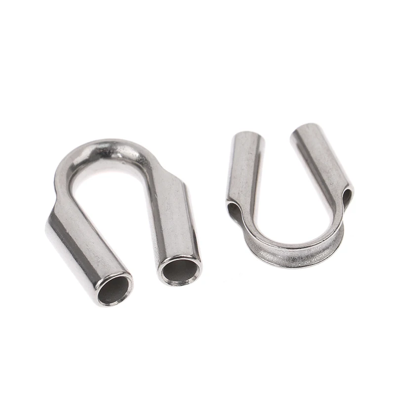 304 Stainless Steel Thimble 6mm 8mm 10mm 12mm Wire Rope Cable Thimbles Rigging