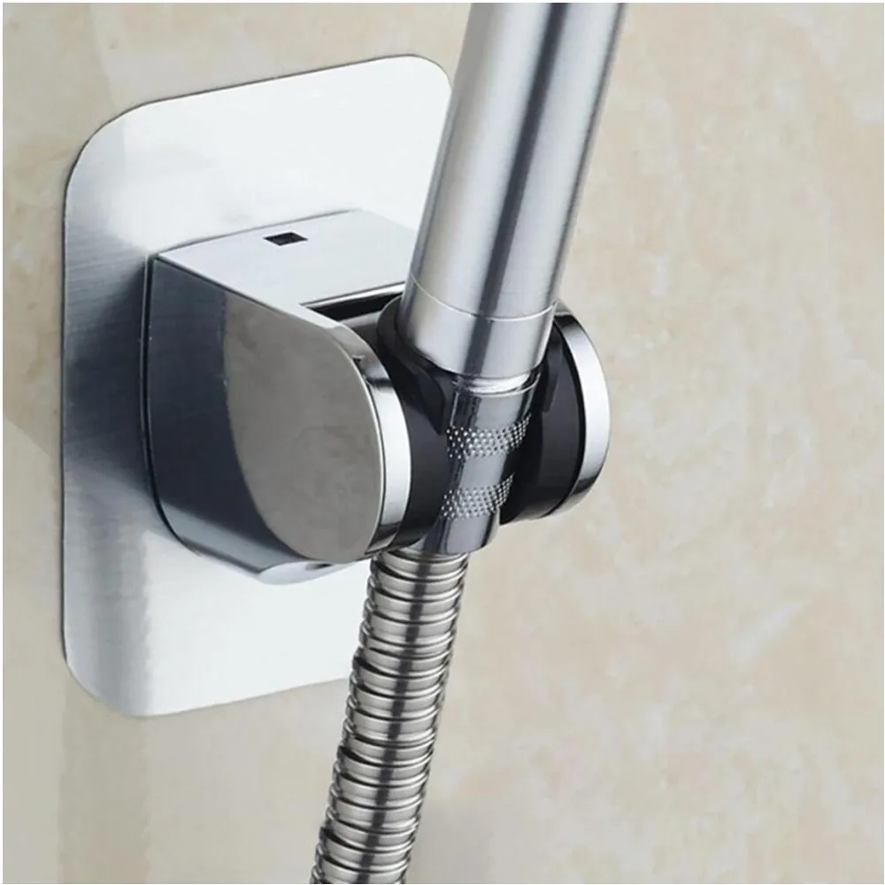 

New Universal Showerhead Holder Wall Mounted Punch Free Household Adjustable Shower Bracket Self-adhesive Bathroom Accessories