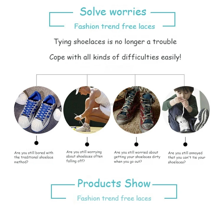 12er-Pack schnürsenkellose Silikon-Elastikschnürsenkel, Gummischnürsenkel für Erwachsene und Kinder, Lazy Lace Free Laces, Einheitsgröße, vielseitig, passend für die meisten Schuhe – Detail 4