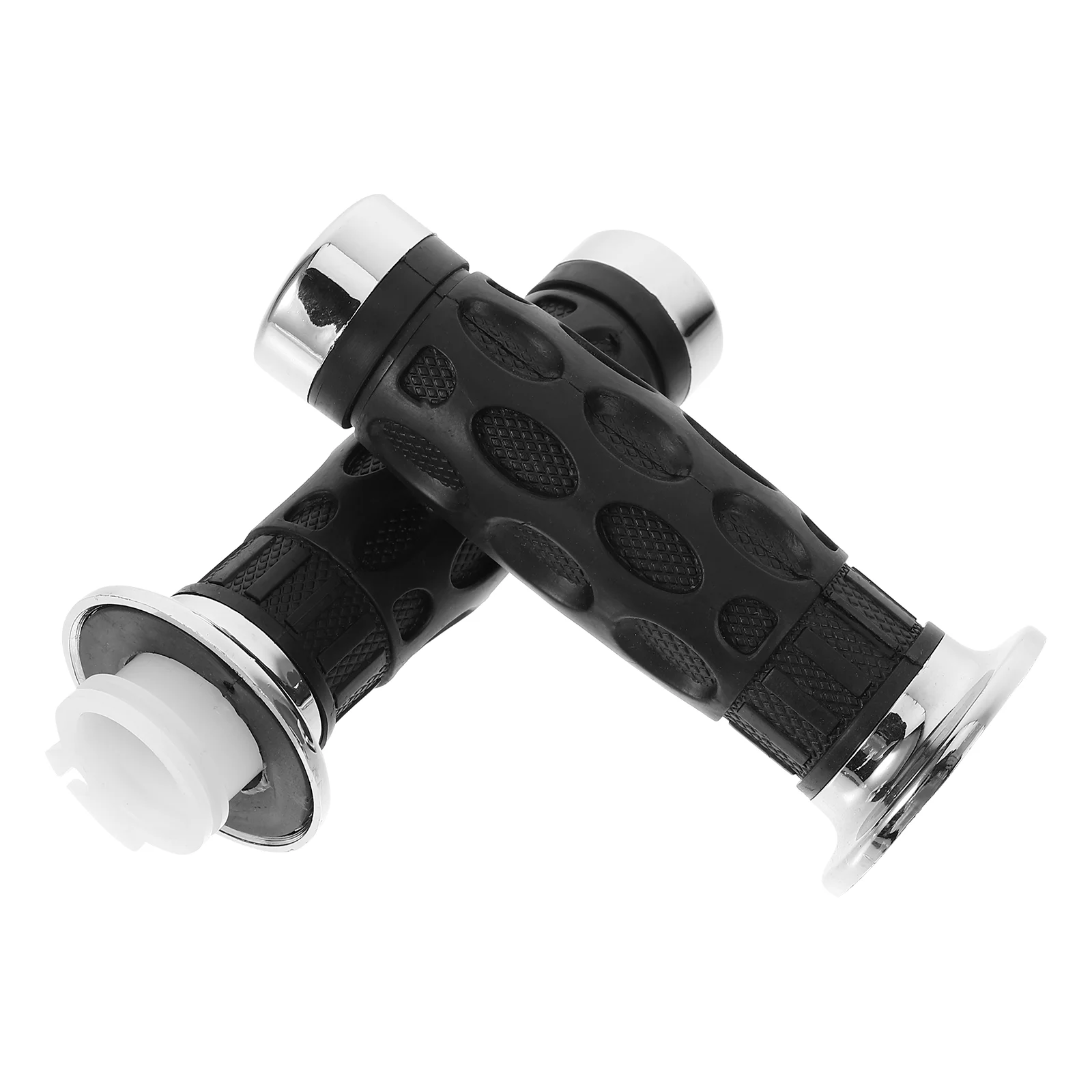 

2 Pcs Motorcycle Grips Handle Replacement for Accessories Scooter Handlebar Plastic