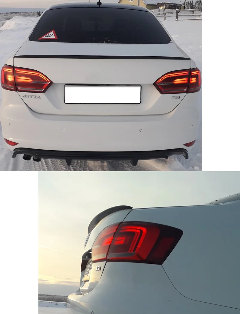 Auto Hinten Stamm Spoiler Flügel Für VW Zubehör Volkswagen Jetta Limousine MK6 2011 2012 2013 2014 2015 2016 2017 2018 – Detail 3