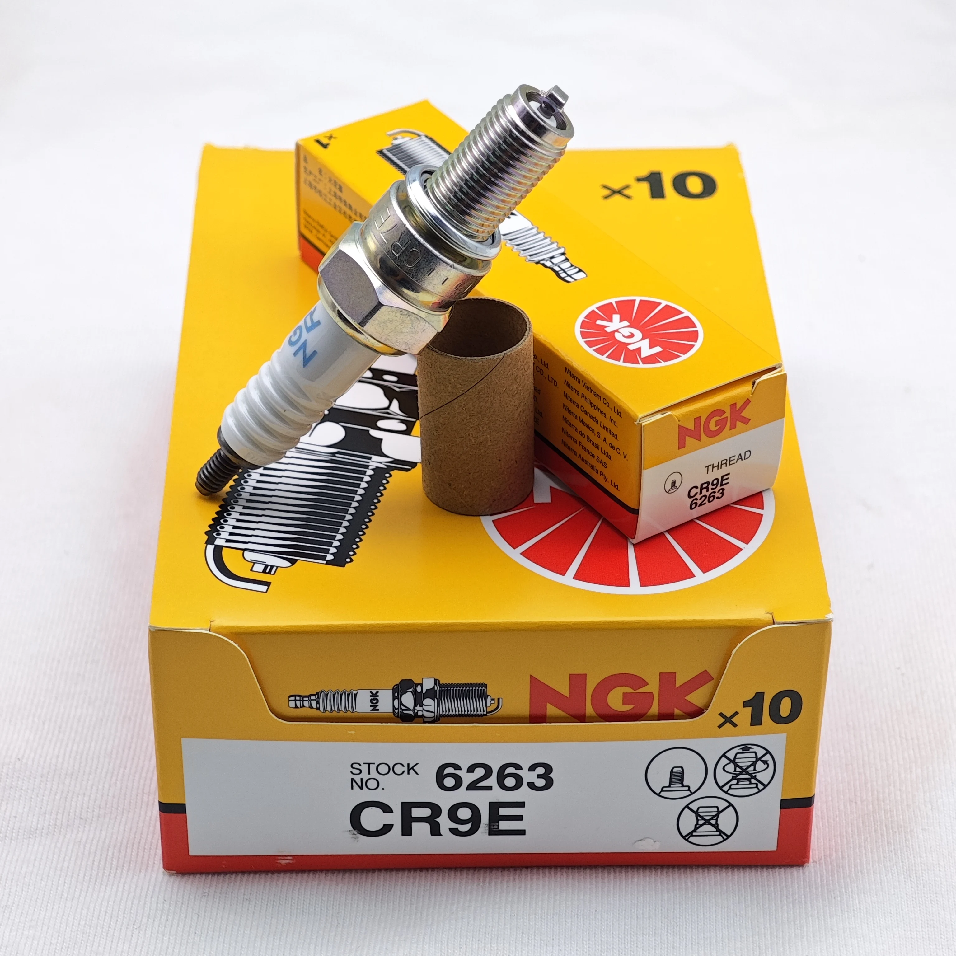 Bougie D'allumage NGK CR9E Pour Ducati 999 (2003-2006) - Neuve, Origine Japon