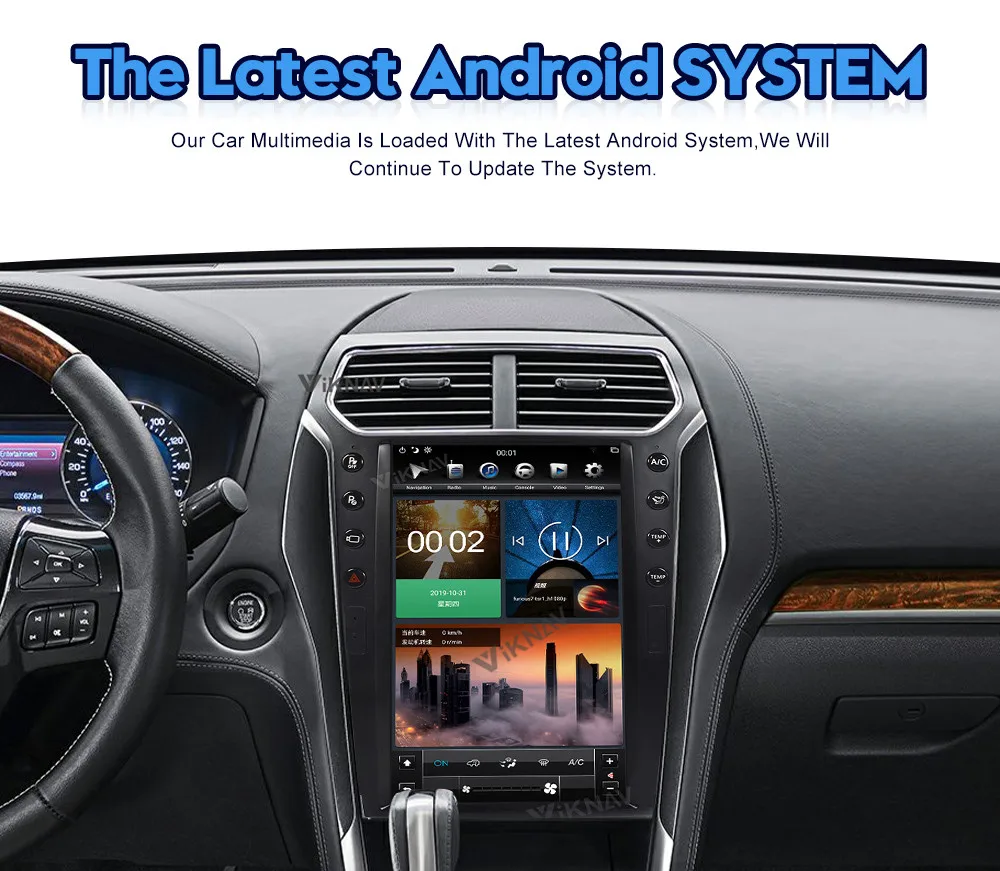 for Ford Explorer Car Stereo 2011-2019 autoradio 2 din Android car radio multimedia player vertical touch screen Head Unit GPS |