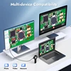 Hayve 2‘’ Digital Microscope 100X Zoom Magnifying Glass with Light Coin Magnifier with 2 Color Light Mode Windows/Mac Compatible 5