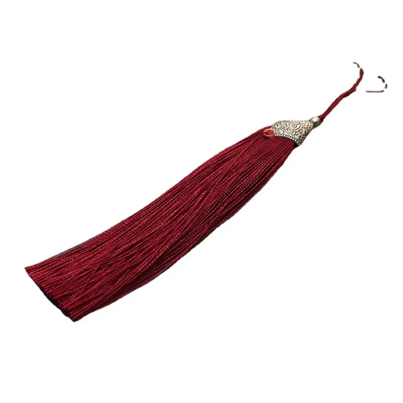 11cm Lengthened Tassel Clothing Pendant Curtain Charm DIY Sewing Supplies Polyester Tassels for Crafts Curtain Trim Tassels