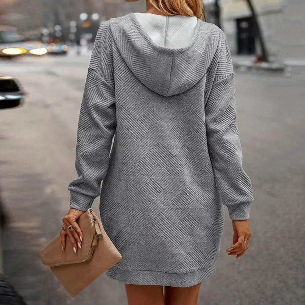 

This hooded sweatshirt is a stylish piece for everyday, date, party, work, vacation, lounge and more.
