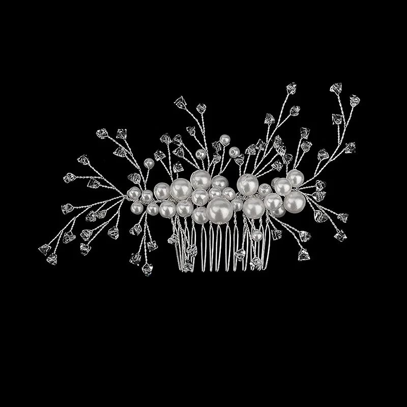 Leaf Flower Bridal Hairpins Girls Wedding Hair Accessories Hair wear Wedding Pearl Jewelry Bridal Pins hair accessories bridal hair accessories bridal jewelry set