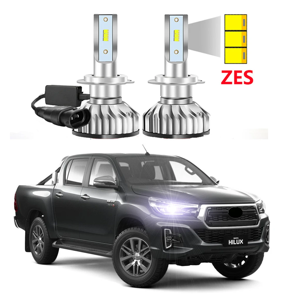 2Pcs For Toyota HILUX SR5 (N80) 2019 2020 Led Headlight Bulbs High Low