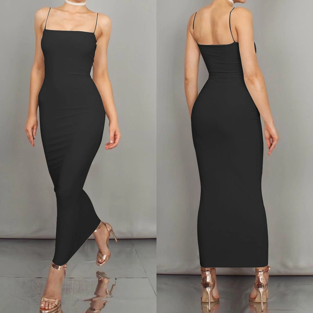 

Women's Long Summer Dress Sexy Suspender Dress Club Dresses