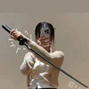 3D kids Gravity Knife Katana Stretchable Cos Decompression Creative Retractable Toy 3D Printing Gravity Sword Gifts For Friend 3