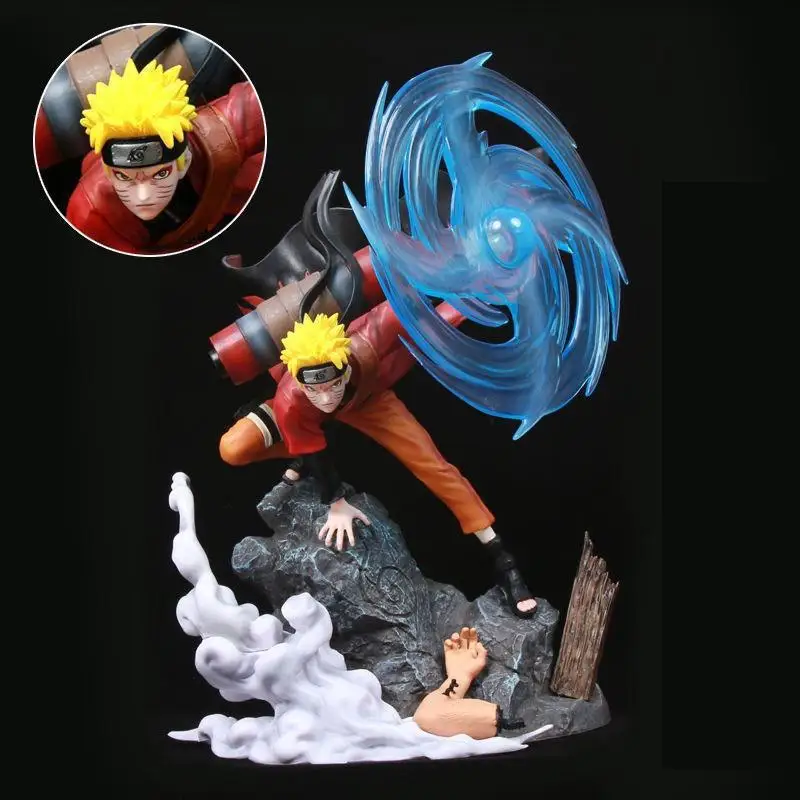 NARUTO フィギュア 3体セット Rasengan Naruto Uzumaki Rasengan Model Statue Action Figure Figurine