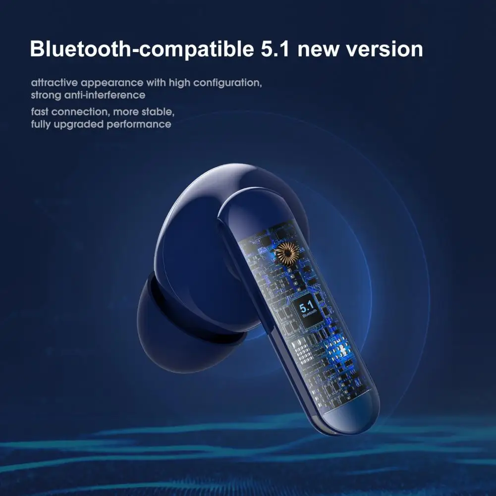 Sports Earbuds Fast Connection Wireless Earbuds Intelligent Noise