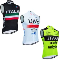 New UAE Team Cycling Jersey Men Women ITALIA Pro Bike Windbreaker Vest Maillot Ropa Ciclismo Bicycl Tshirt Clothing 1