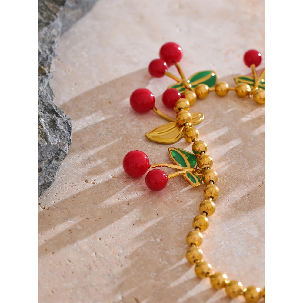 Yhpup Necklace Stainless Steel Chain Waterproof