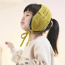 

Winter 9 Colors Cute Warm Girl Boy Baby Outdoor Soft Thick Fur Knitted Washable Earmuffs