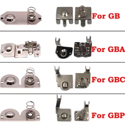 For GB GBC GBA GBP Motherboard & Housing Battery Terminals Spring Contacts Battery Holder For GameBoy Advance Color Console