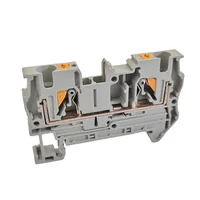 ขั้วต่อสายไฟแบบกด PT4 สำหรับราง DIN ขนาด 4 มม.² จำนวน 10/100 ชิ้น แบบไม่ใช้สกรู สำหรับการเดินสายไฟที่ง่ายดาย 3