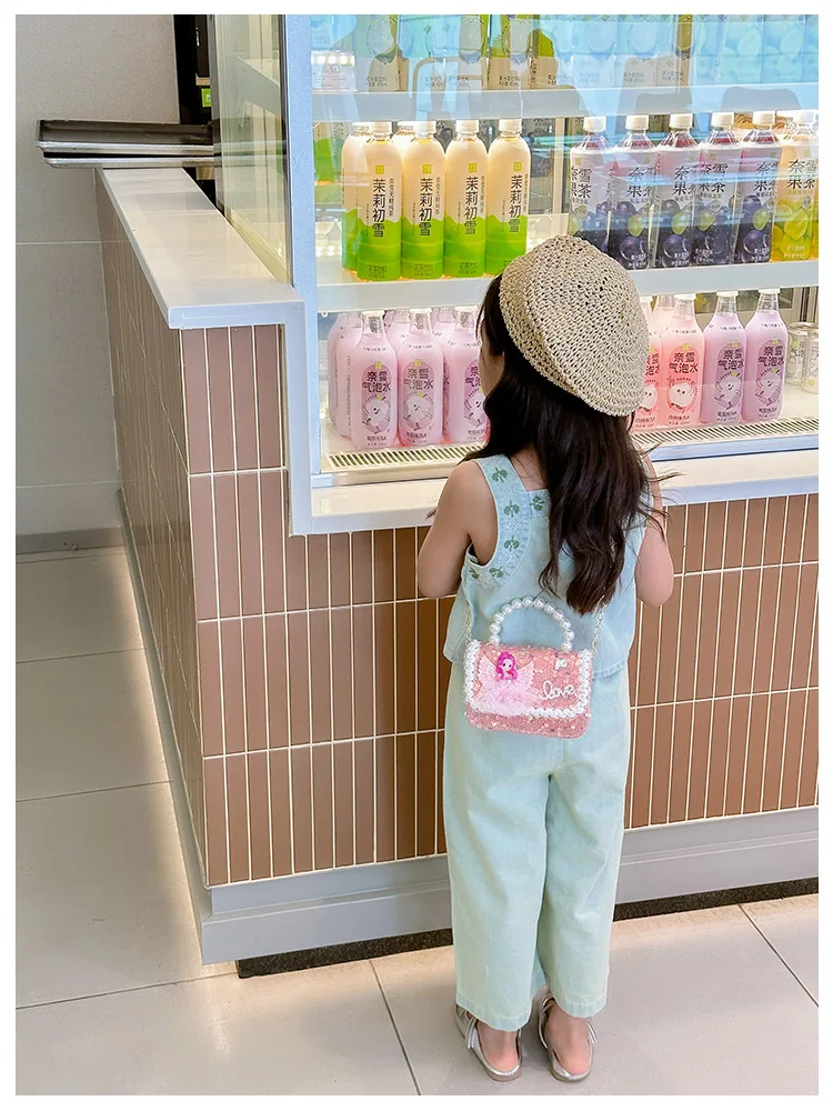 Borsa A Tracolla Per Bambine A Forma Di Coniglietto - 2 Pezzi, Pelle PU, Regolabile, Nero E Rosso - Foto 10