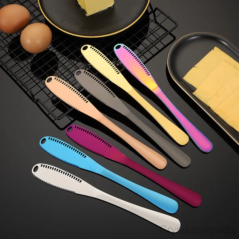 

Stainless Steel Cheese Butter Knife Amazon Perforated Cheese Knife Butter Knife Butter Knife