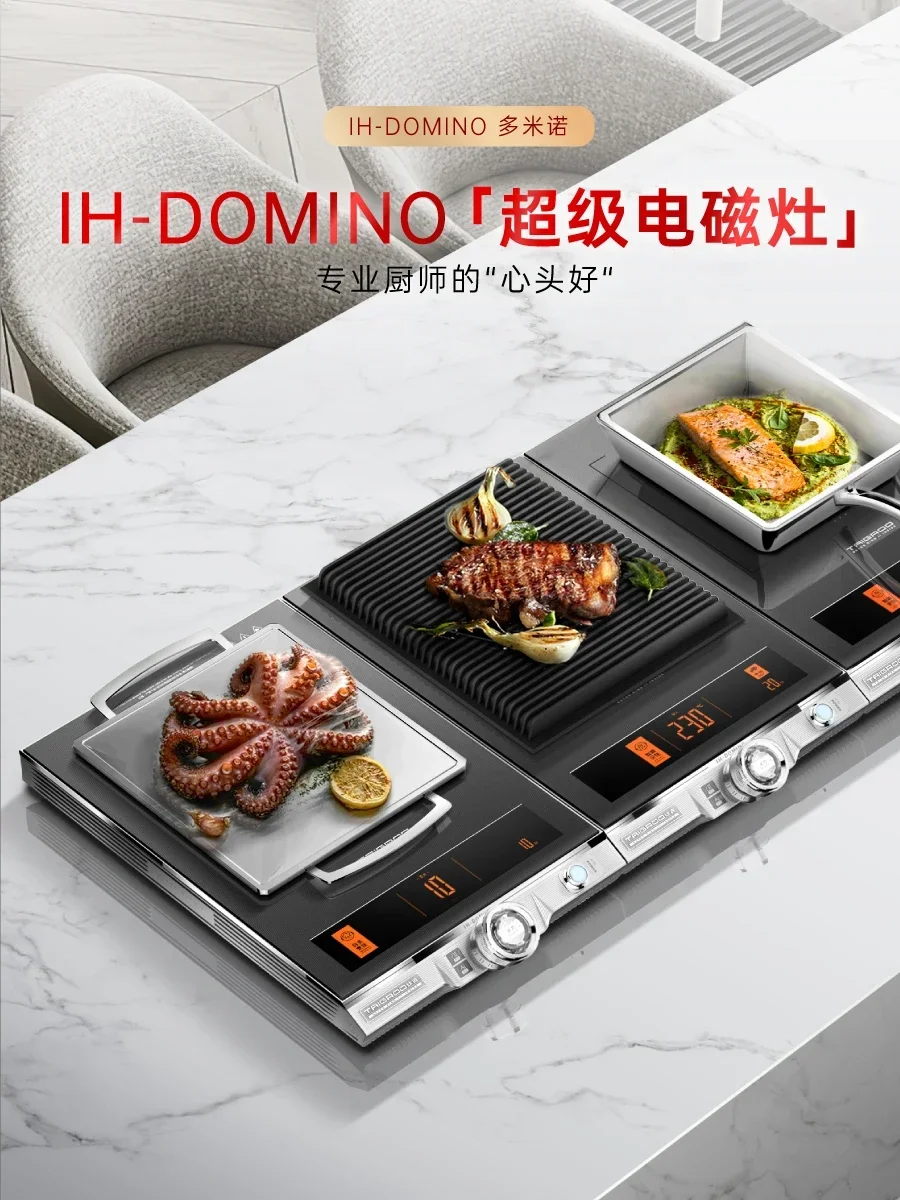 【 New Product of the Year 】220V/Taigroo/ Domino Household induction cooker Professional cooking range Induction cooker