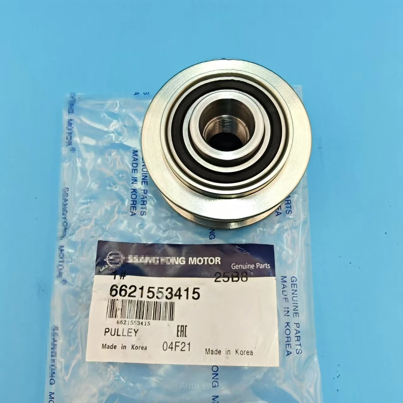D20DTF D20DTR Engine Alternator Pulley Compatible With Ssangyong Rexton Actyon Musso Korando C 6621553415