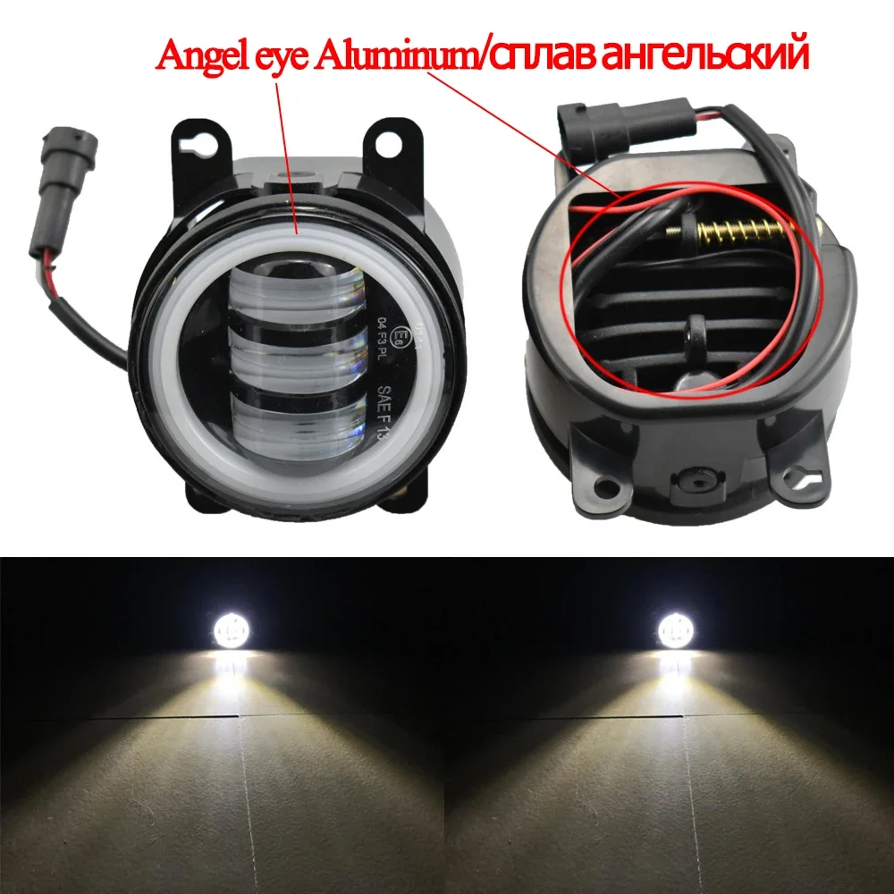 Faros Antiniebla LED Para Dacia Duster, Logan, Sandero - 8000LM, 30W, Blanco O Amarillo