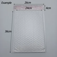 26x36cm 10pcs/lot White bubble bag, plastic bubble envelope bag Poly bubble film Mailing Envelopes bag 1