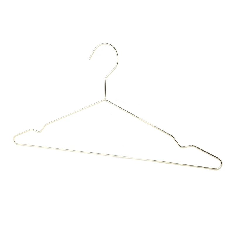 10 Pcs Heavy Duty Metal Hangers with Notches Clothes Coat Suit Shirt 3