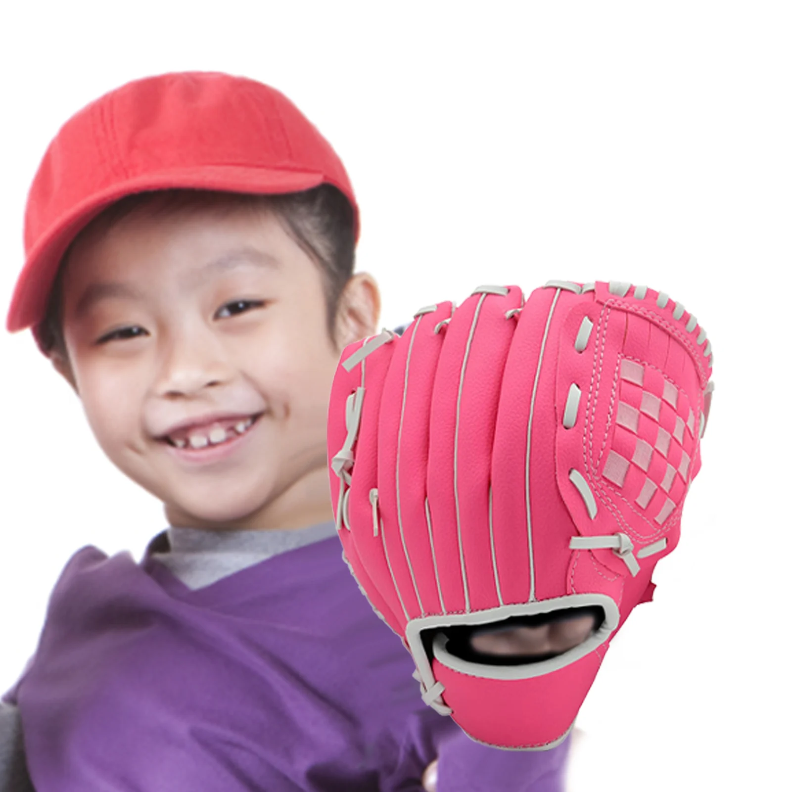 Youth Baseball Glove Softball Fielding Glove Hand Throw Mitts Glove