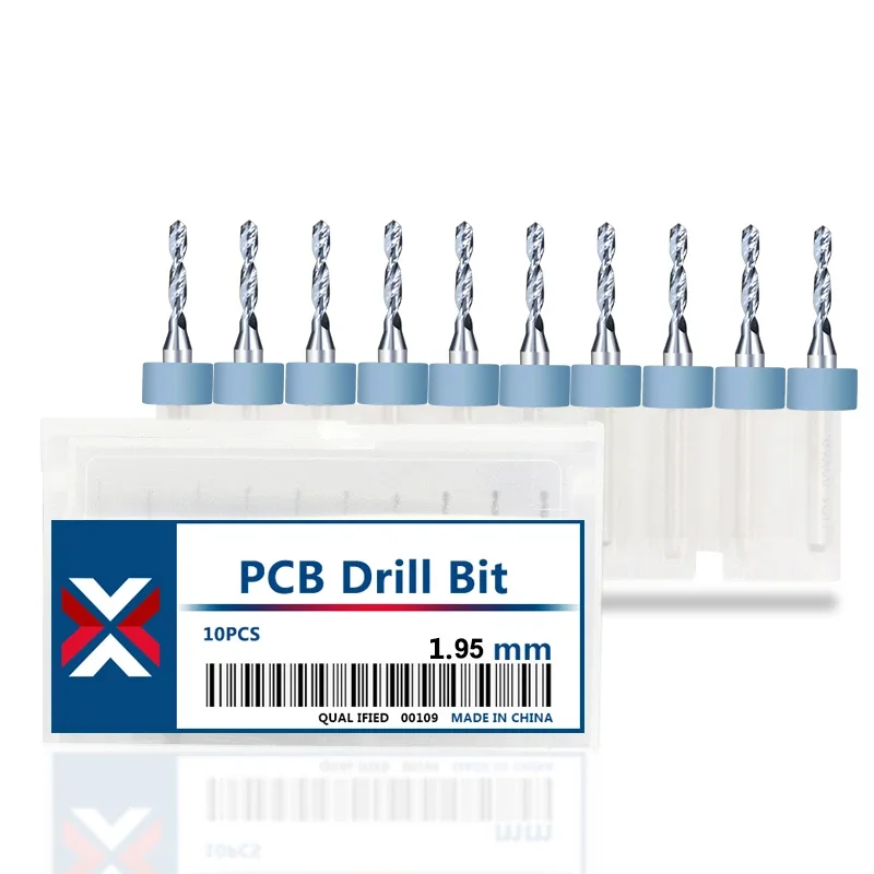Precision Carbide Mini Drill Bit Set - 20-Piece for Circuit Board Drilling