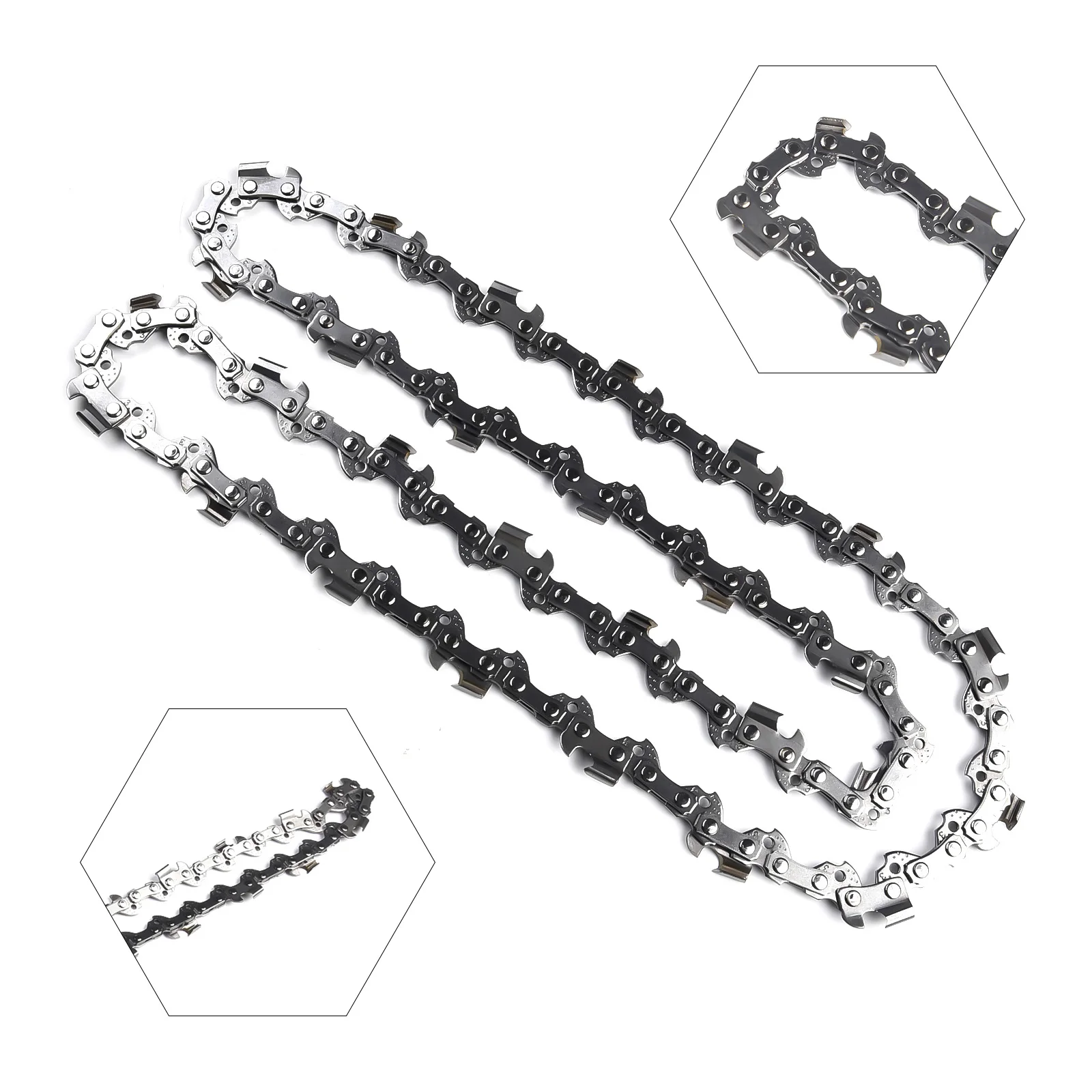 16 Inch 3/8"LP .050 Gauge 56 Drive Links Chainsaw Chain Blade Wood Cutting Chainsaw Parts Saw Mill Chain