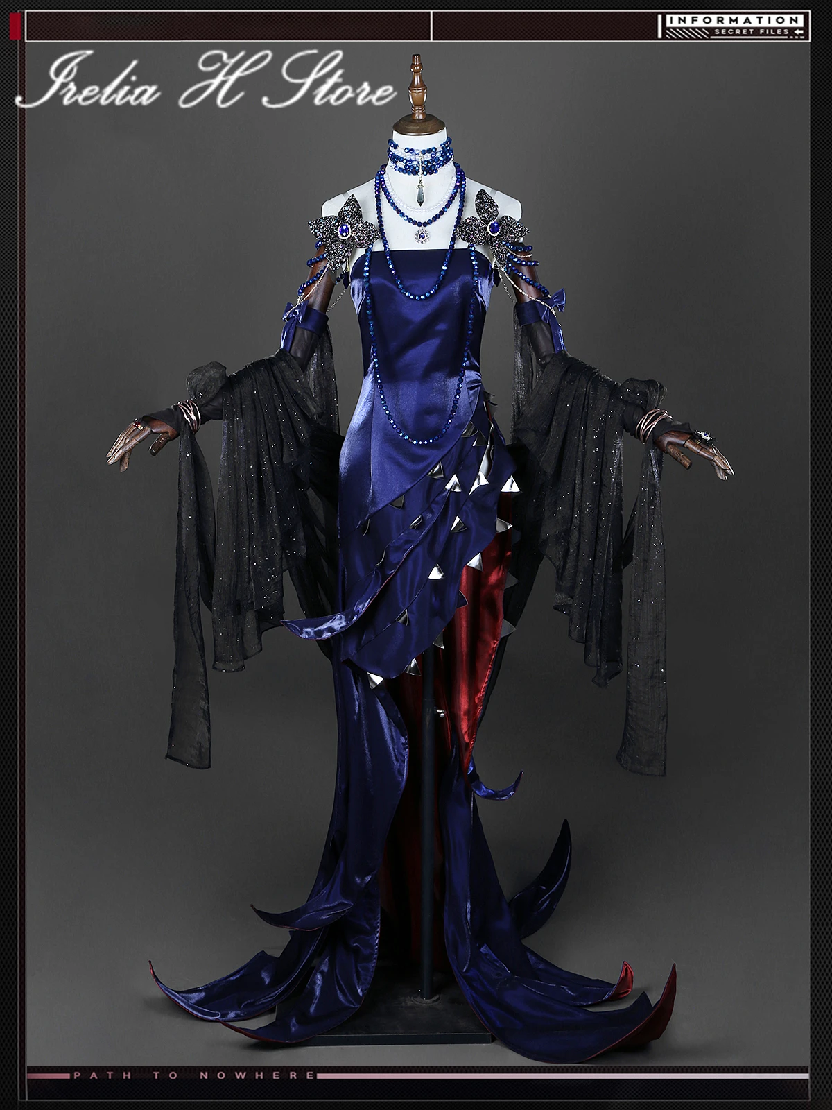 

Irelia H Store Cabernet from Path to Nowhere Cabernet Cosplay Costume Game Anime evening Dress female