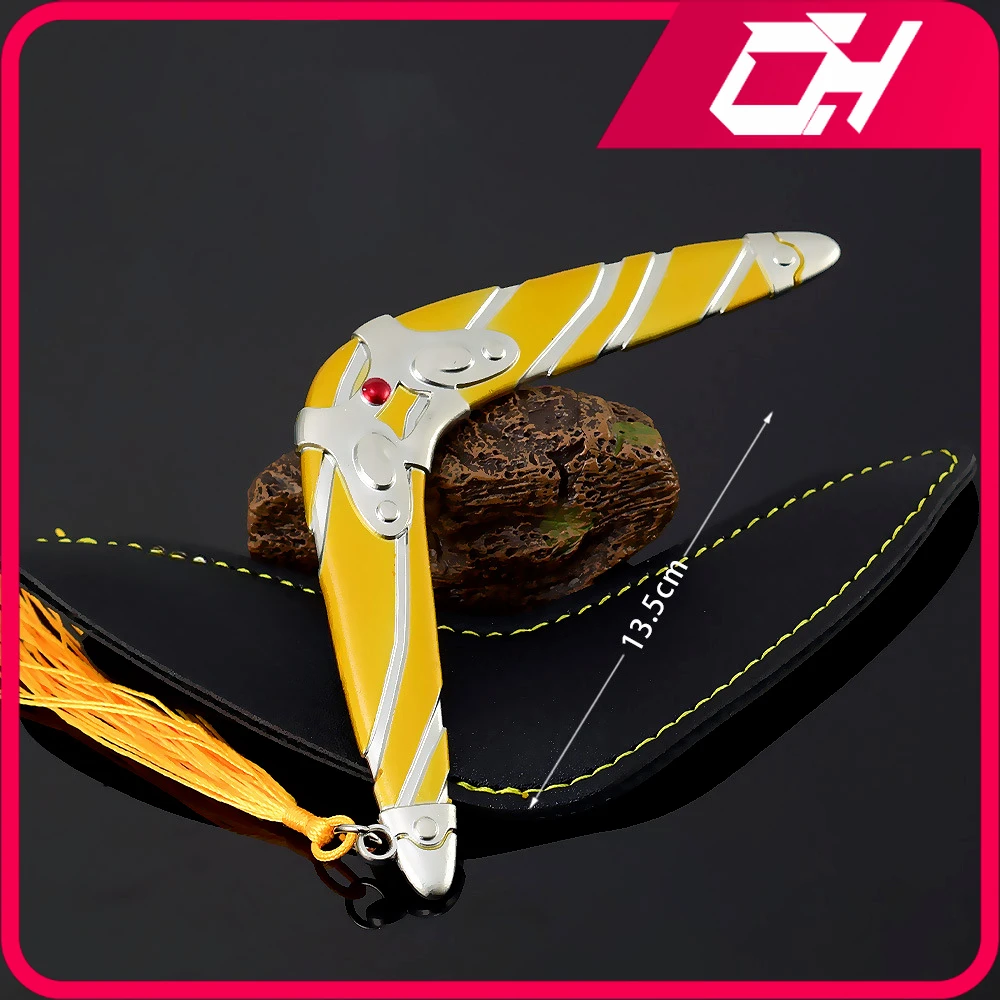 Lacrime Del Regno Arma Sea-Breeze Boomerang The Hyrule Fantasy Link Master Sword Model Game Portachiavi Samurai Sword Toys Boy