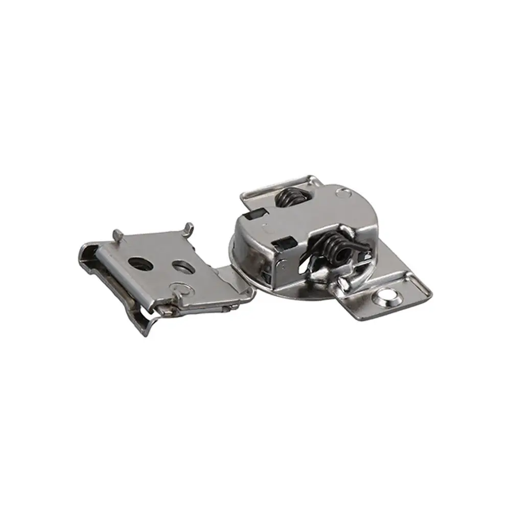 Concealed Nickel Plated Kitchen Soft Close Cabinet Hinges Cabinet Hardware 1/2 inch Overlay