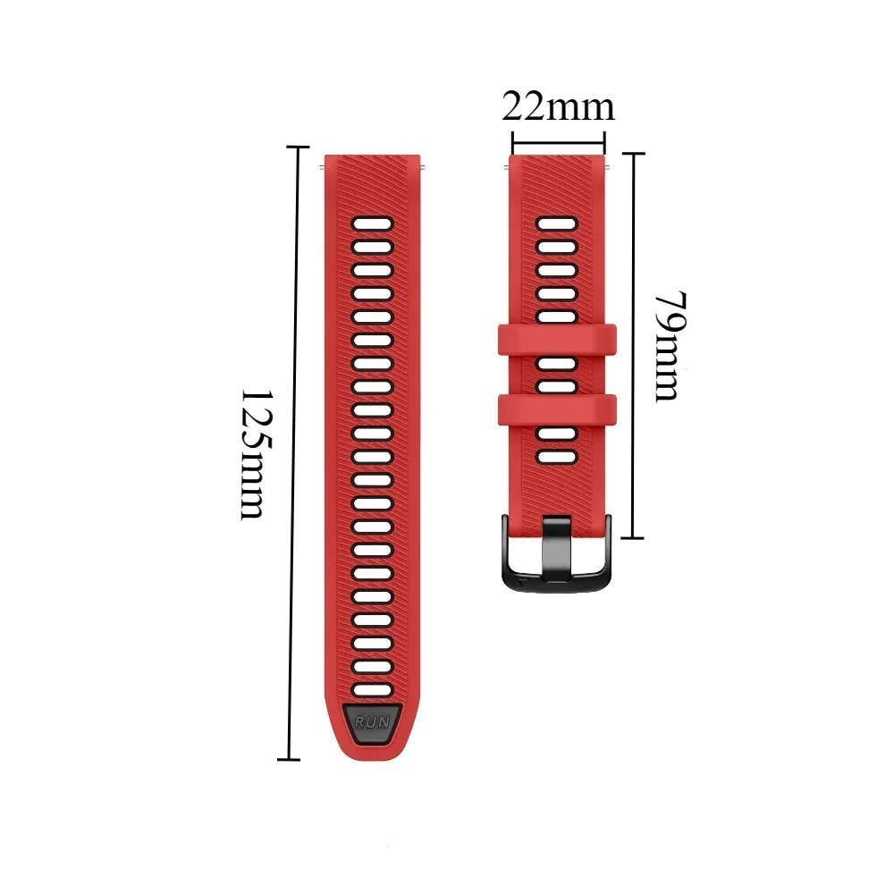 Breathable Waterproof Silicone Strap – Sweat-Resistant Soft Band