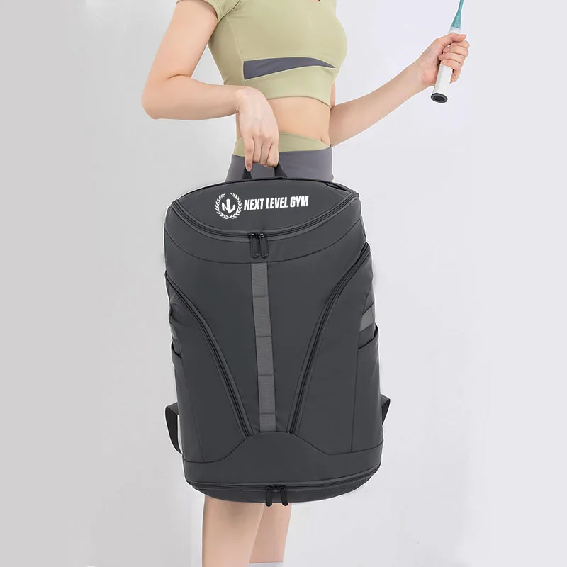 Sports Gym Bag Badminton Racket Backpack Tennis Handbag print fitness swimming Handbags personnality customizaion
