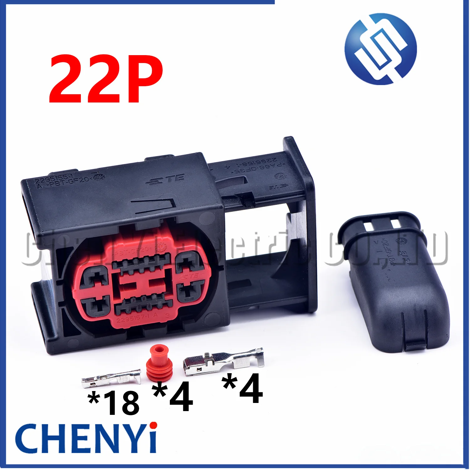 Auto Conector Impermeável do Farol 22 Pinos Tomada para Land Rover Range Rover Evoque Discovery Jaguar 22951551 22951543 2295154-1