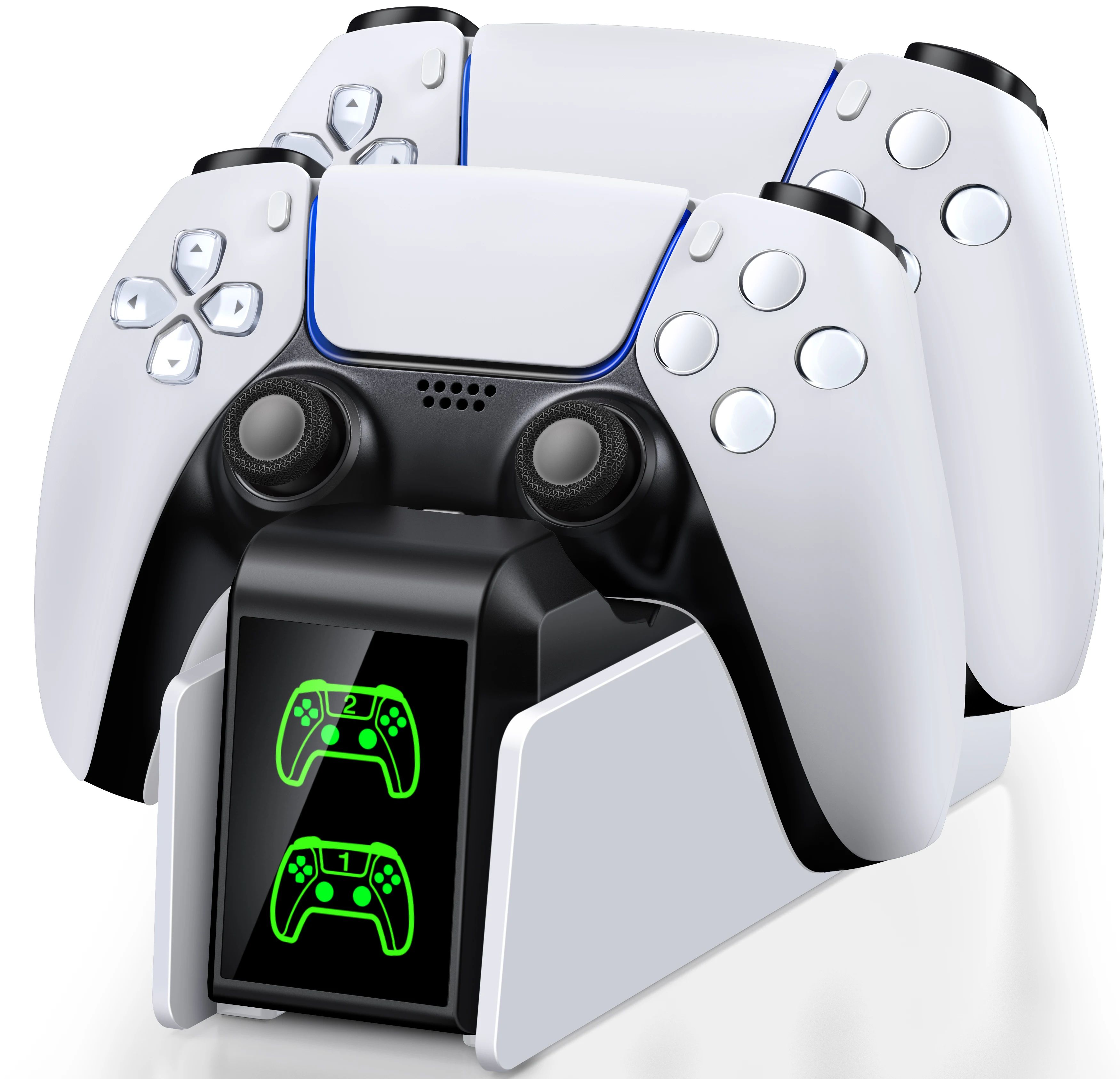 RGB LED Charging Station with Fast Dual Charger
