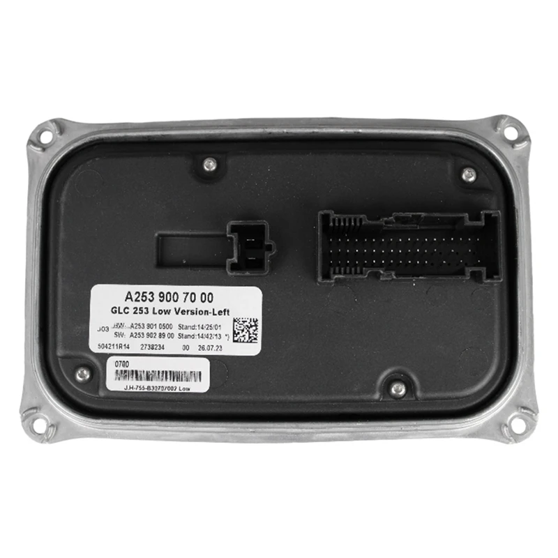 

A2539007000 Left Side LED Headlight Module For Mercedes Benz GLC X253 W253 2015-2019 Programmable Control Unit Ballast
