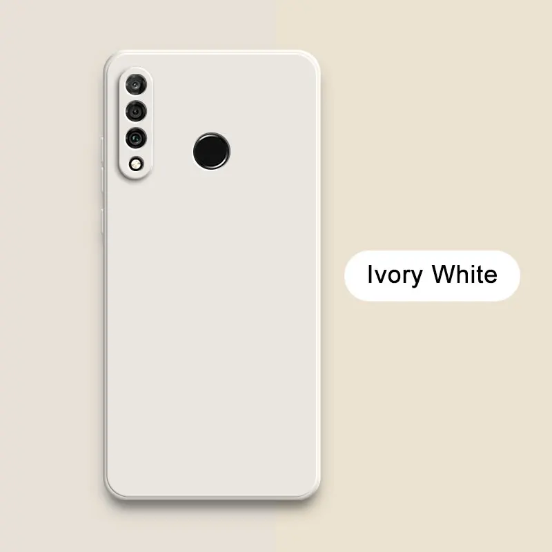 Premium Square Liquid Silicone Phone Case - Soft, Durable Back Cover