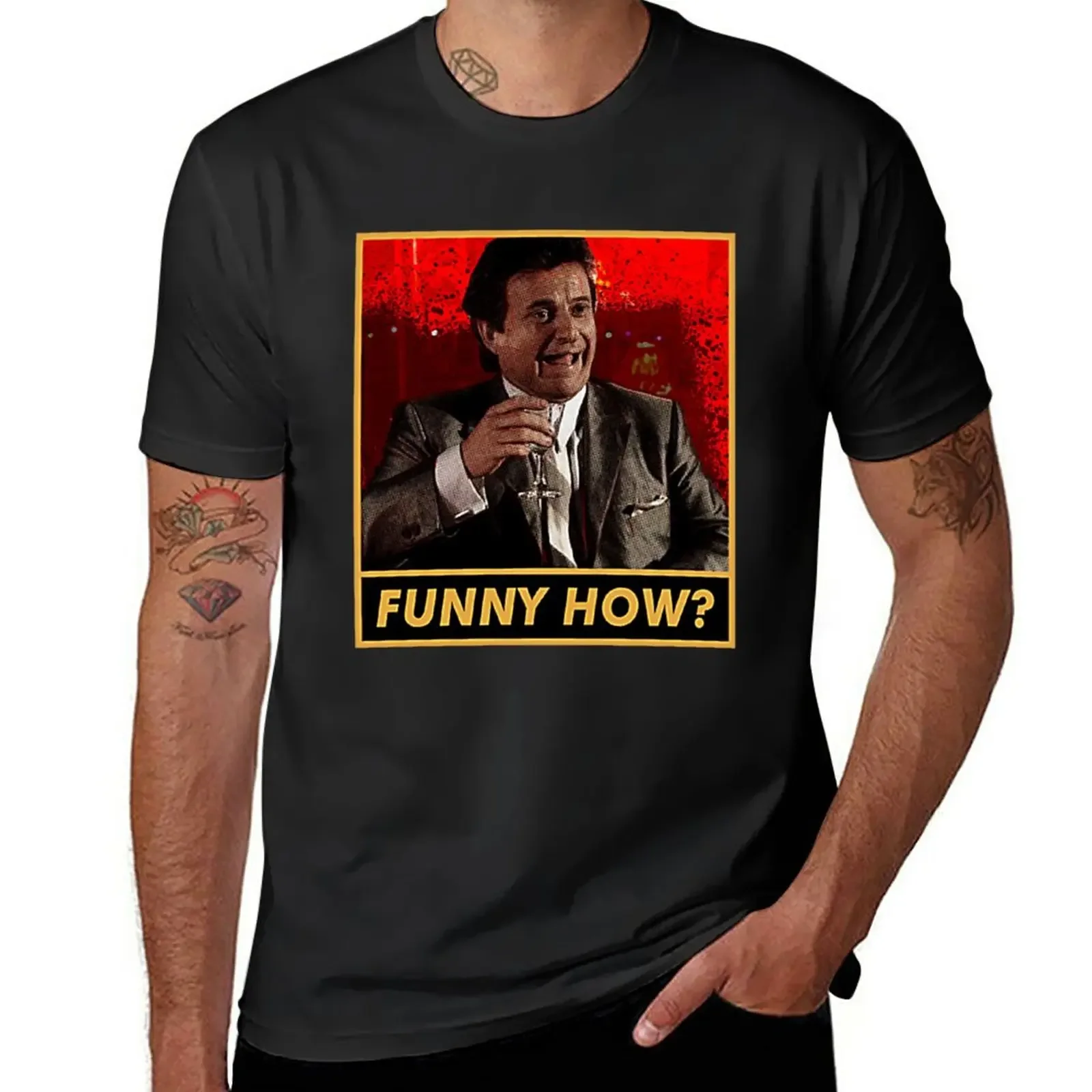 

Funny How T-Shirt heavyweights summer top plus sizes men workout shirt