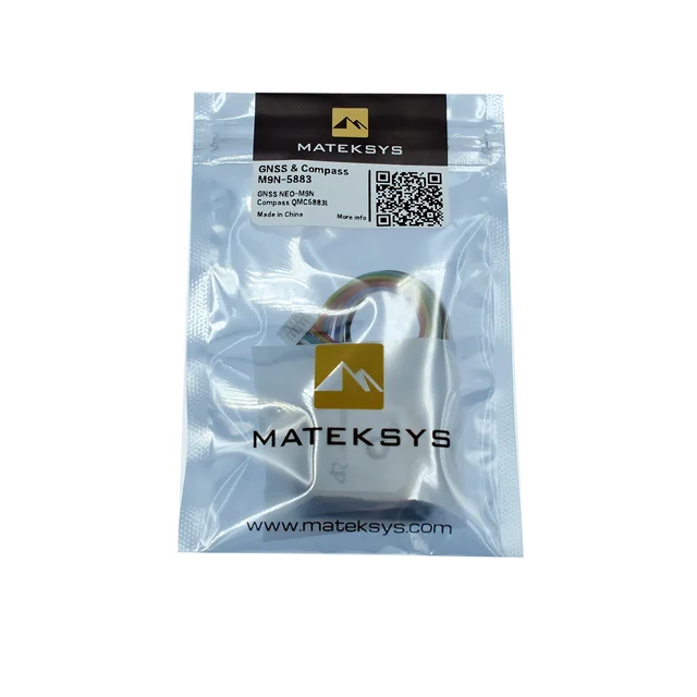 Matek MATEKSYS M9N-5883 GNSS M9N GPS & QMC5883L With Compass Module Built-in Patch Antenna For RC FPV Long Rang Racing Drone 2