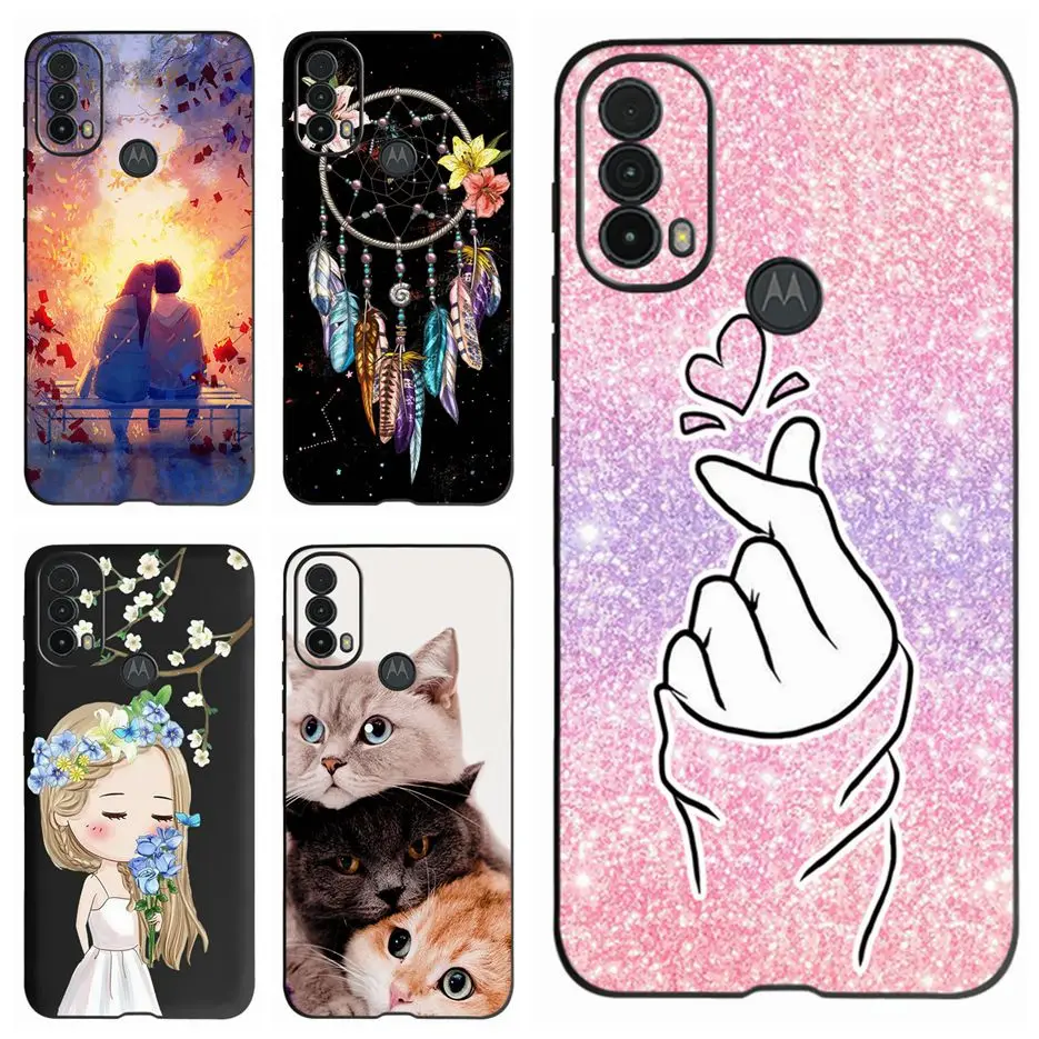 Per Motorola Moto E40 Custodia Moto E30 Cover Popolare Stampa 3D Custodia Morbida In Silicone Cover Posteriore Per Motorola Moto E30 E40 Borse