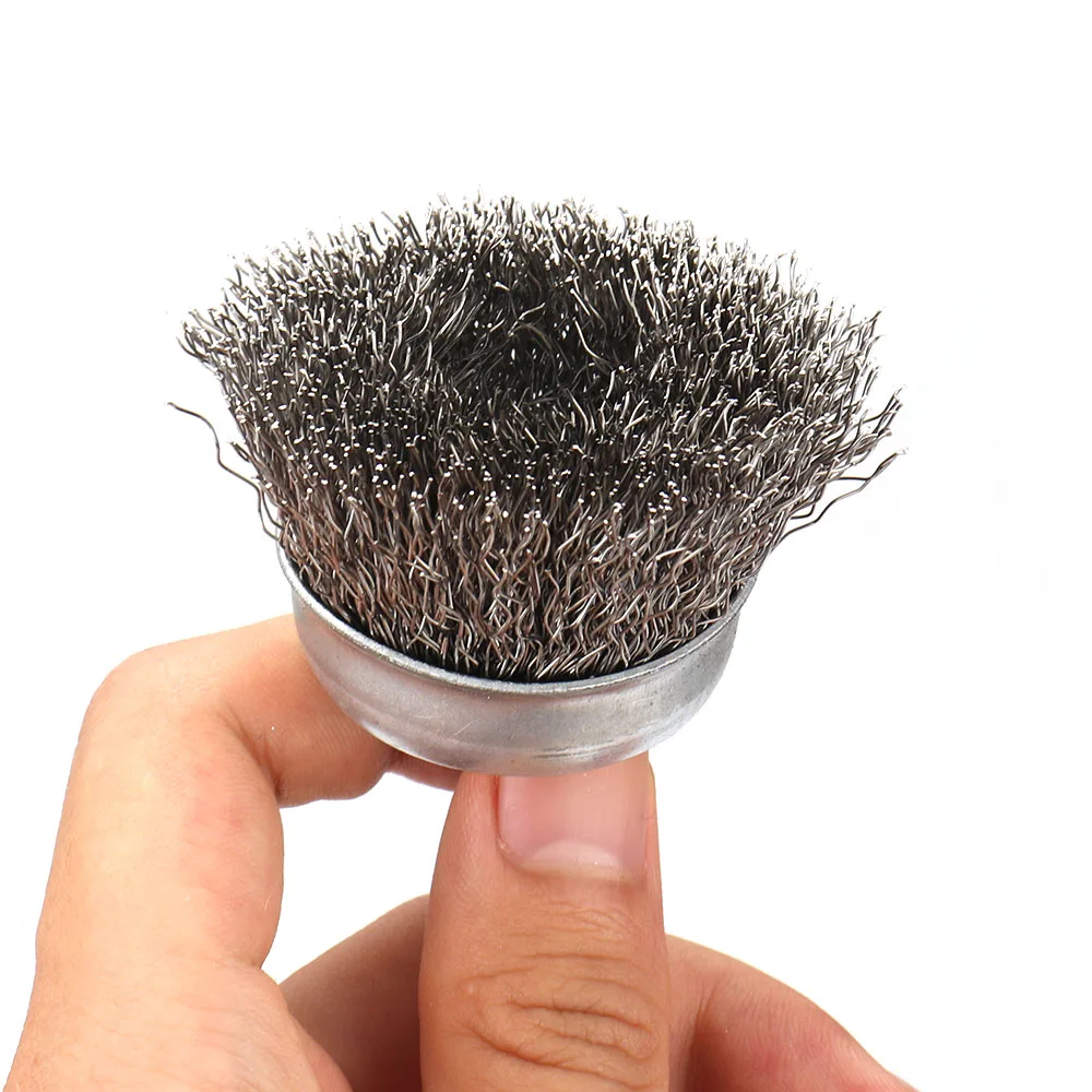 1pc Stahl Draht Pinsel Rad Pinsel Dreh Werkzeuge Für Metall Rost Entfernung Polieren Grinder Dreh Werkzeuge Zubehör – Detail 18