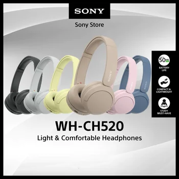Sony Wh-Ch520 Headphones Support Dess Original Bluetooth Wireless