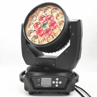 LED 19x15W RGBW Beam+Wash Zoom Moving Head Light DJ Disco Party Bar Dance Floor Stage Effect Lighting Equipment 1