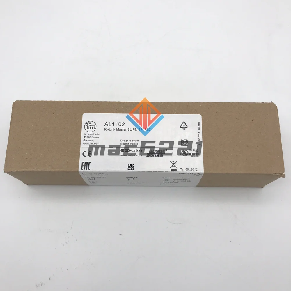 

1PC IFM AL1102 IO-Link Master SL PN 8P IP67 with Profinet Interface