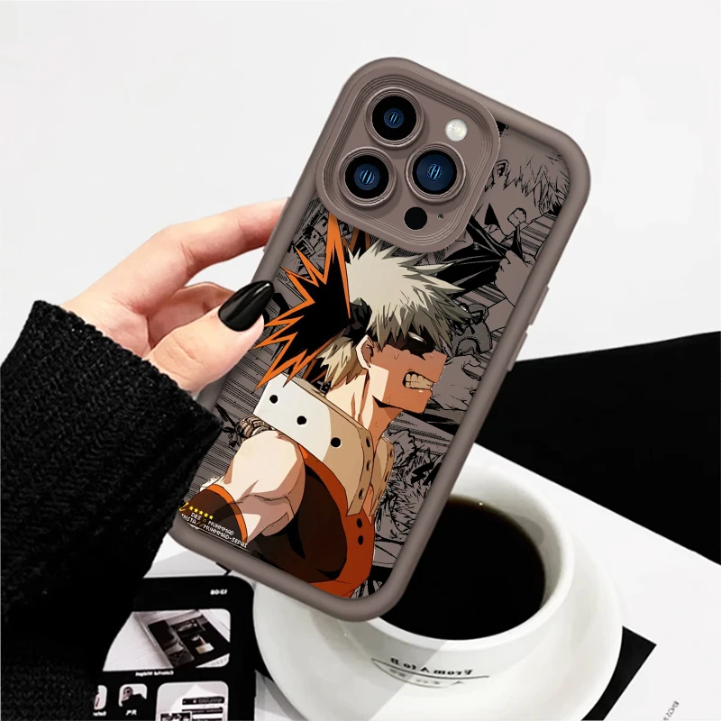 thumbnail image 1 of My Heroes Academy Comics Art Eye Ladder para Apple iPhone 15 14 13 12 11 XS XR X Pro Max Plus, Funda para teléfono, 1 of 5