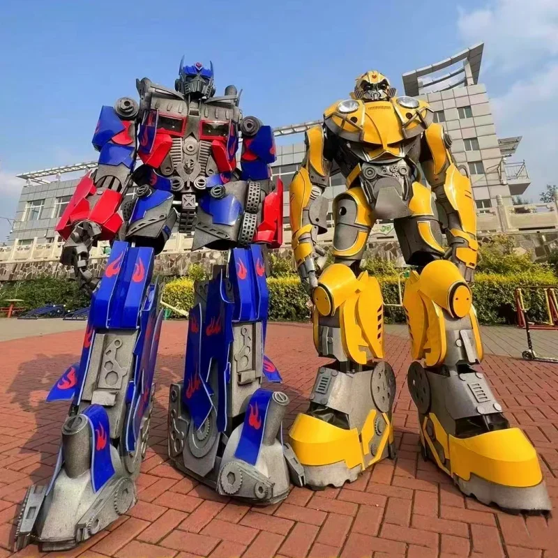 

Transformers Adult Robot Costume Wearable Robot Human Size Easy Wearing Movie Cosplay Re Dino Mall Show Cosplay Prop Birthday